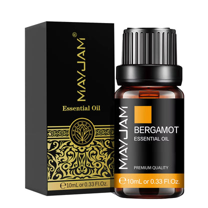 10ML Essential Oil Lavender Jasmine Eucalyptus Vanilla Sandalwood Bergamot Rosemary Citronella Cinnamon Fragrance Oil