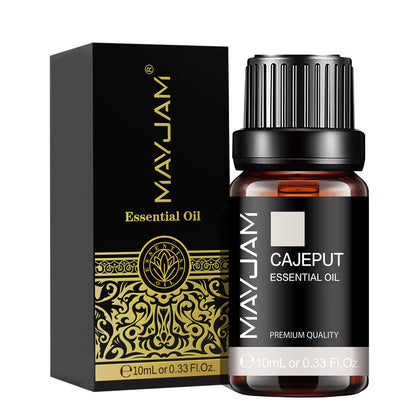 10ML Essential Oil Lavender Jasmine Eucalyptus Vanilla Sandalwood Bergamot Rosemary Citronella Cinnamon Fragrance Oil