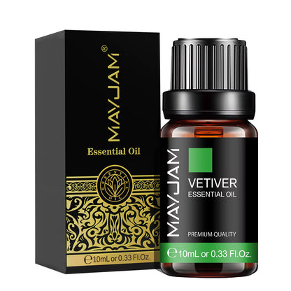 10ML Essential Oil Lavender Jasmine Eucalyptus Vanilla Sandalwood Bergamot Rosemary Citronella Cinnamon Fragrance Oil
